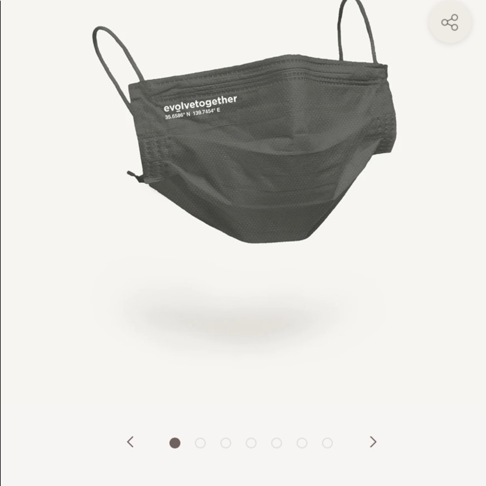 BLACK  EVOLVE TOGETlookHER  3 PLY FACE MAS…